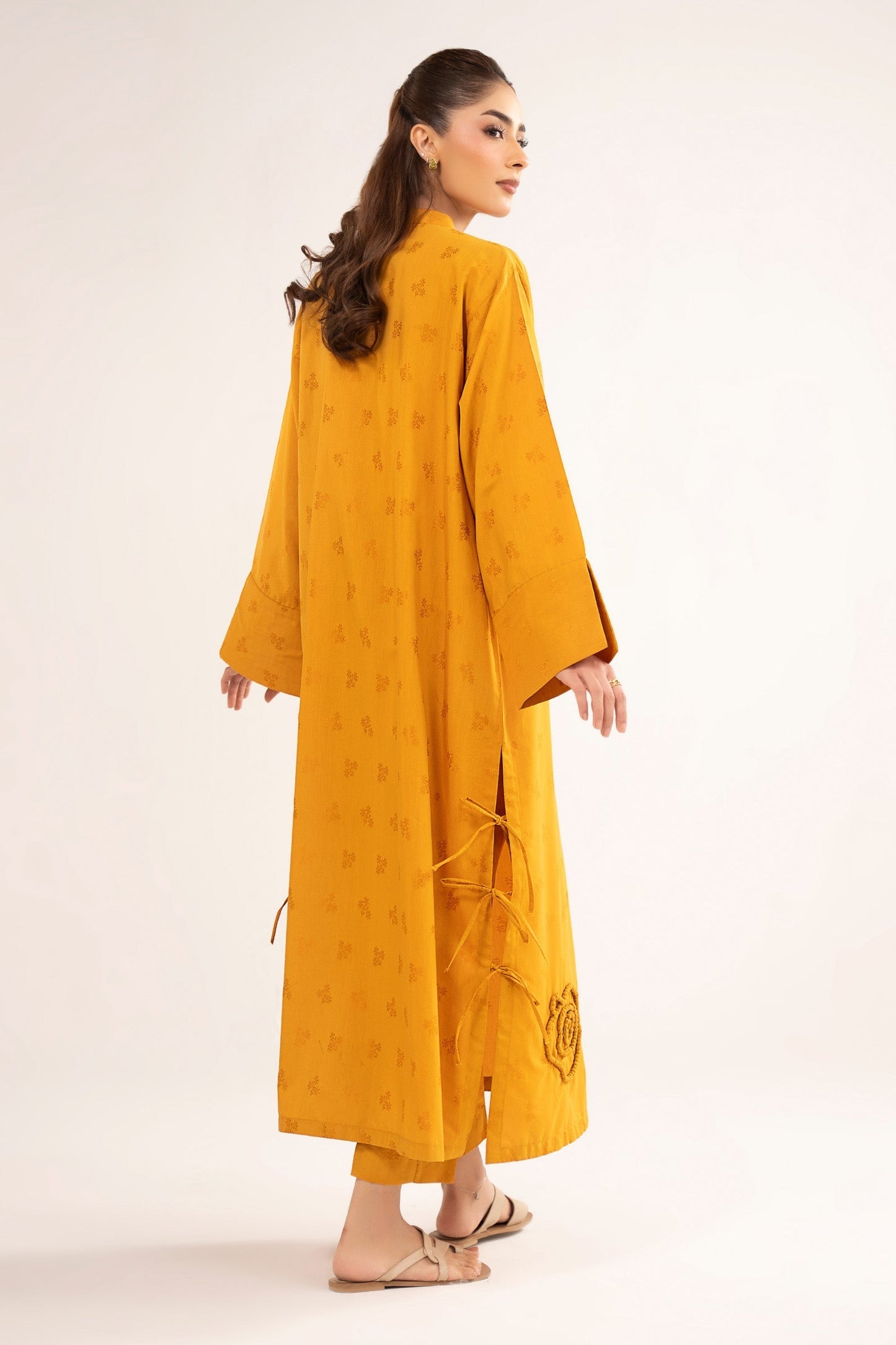 2 Pc Dyed Dobby Viscose Suit