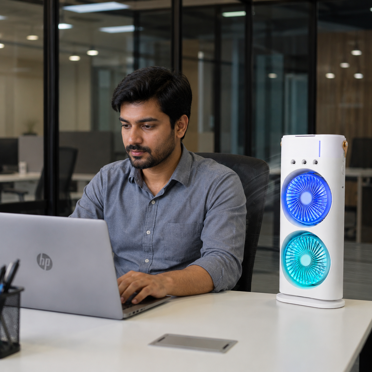 Tower Fan - DUAL MIST | USA Quality