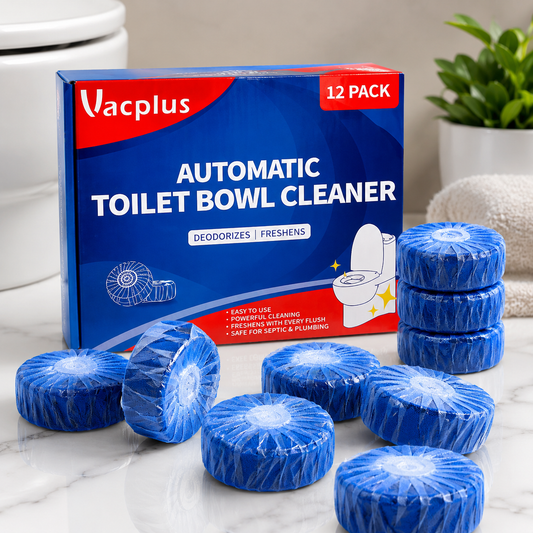 Automatic Toilet Cleaning Tablets - 12 Pieces